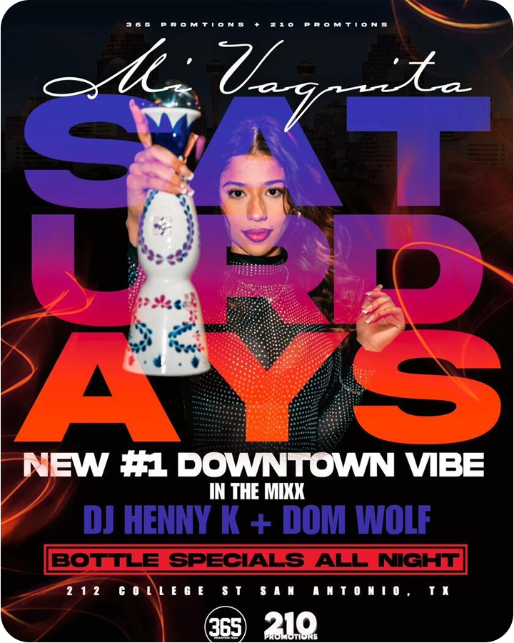 Saturday’s Bottle Specials All Night