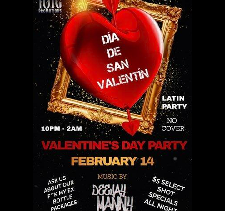 Día de San Valentín: Valentine’s Latin Party at Mala Fama Cantina