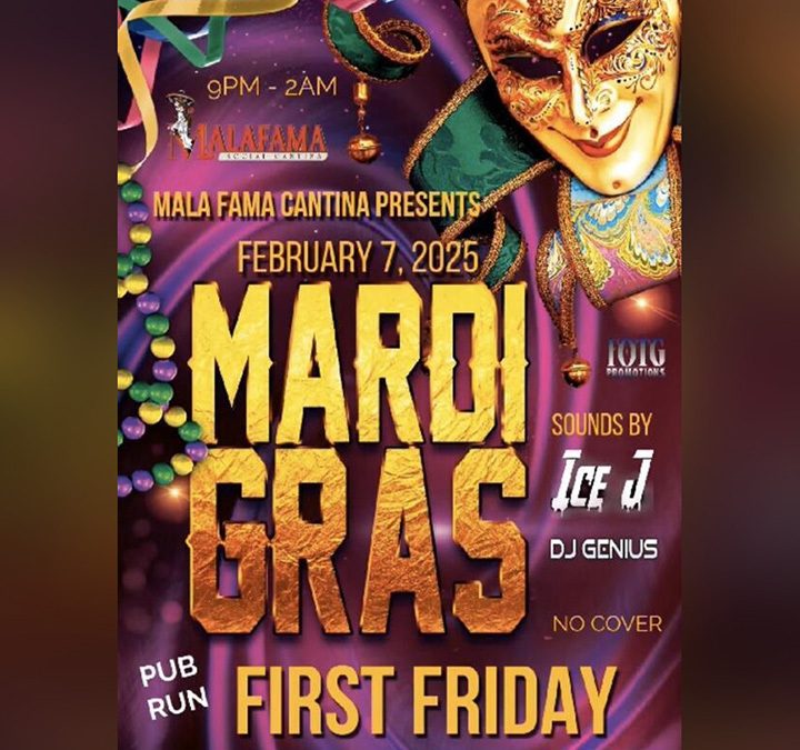 It’s mardi gras time!