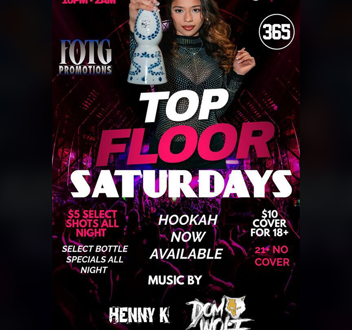 Top floor saturdays @ mi vaquita nightclub